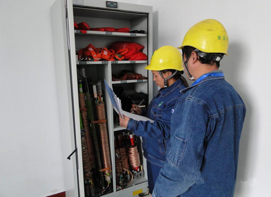 电力安全工具柜工地案例
